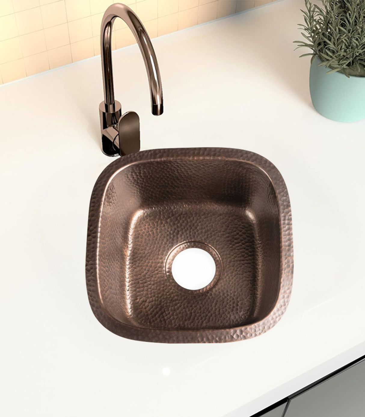 Copper Kitchen Sink