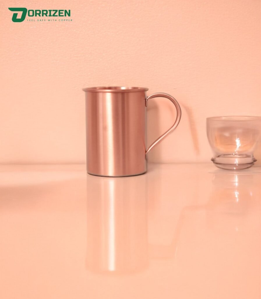 Vintage Mule Copper Beer Mug Copper Crafted Set of 2