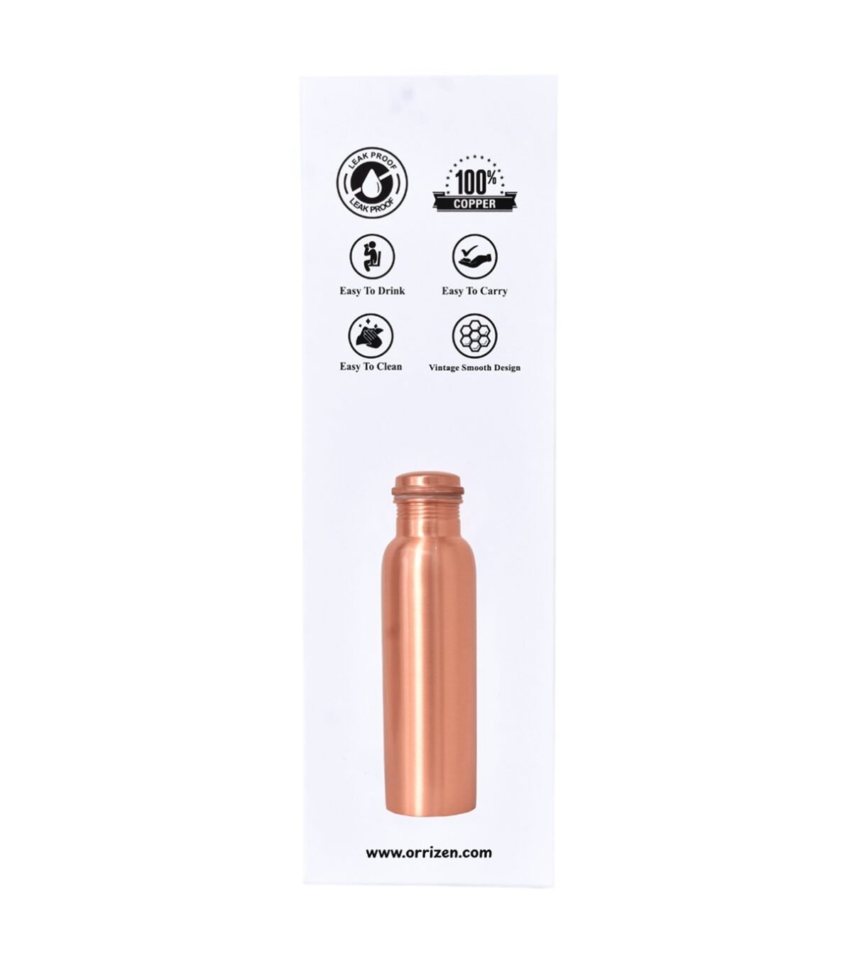 Aura Vessel Ayurvedic Copper Water Bottle