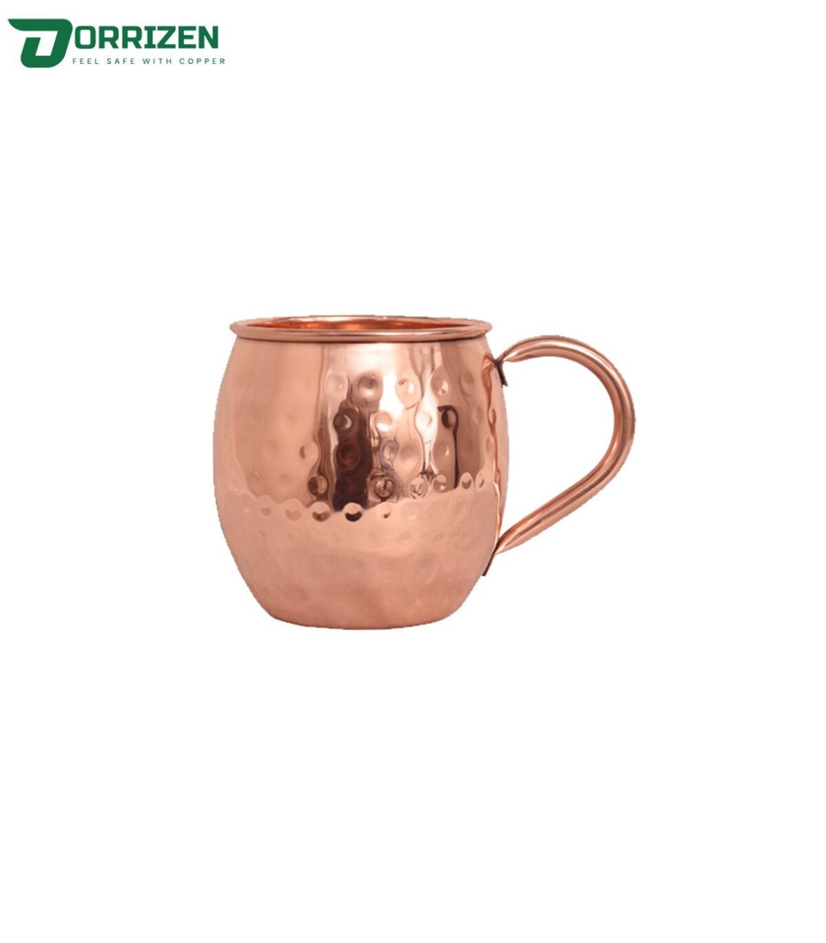 The Gilded Sip Copper Beer Mule Mug Set of 4