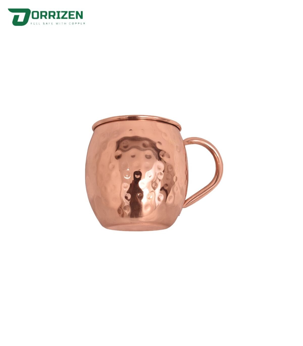 The Gilded Sip Copper Beer Mule Mug Set of 4