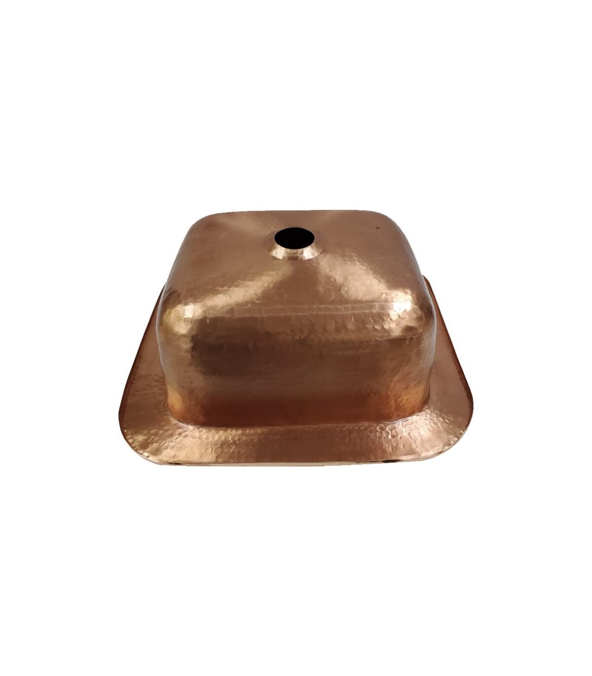Versatile Design Verdant Square Copper Sink