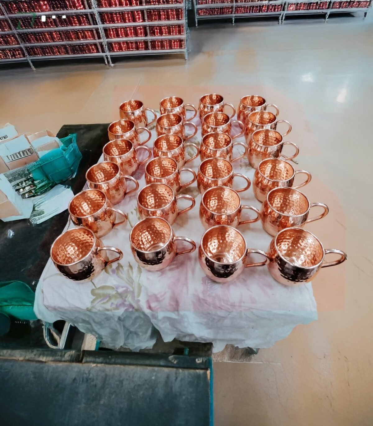 The Gilded Sip Copper Beer Mule Mug Set of 4