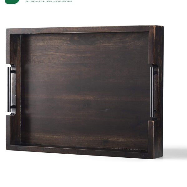 Sustainable Acacia Wood Tray – Versatile for Serving, Storing, or Styling