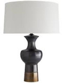 Ministalist Style Crystal Table Lamp Portable Black Lamp