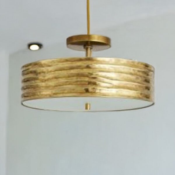 Arteriors Hanley Flush Mount Hanging Lamp on Sale Industrial-Style Indoor Ceiling Light for Hotel or Bar Rooms with Bulb