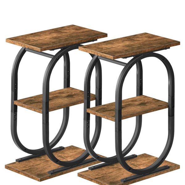 Sleek Black Contemporary Accent Table Available in modern, rustic, vintage, and contemporary designs to suit any décor.